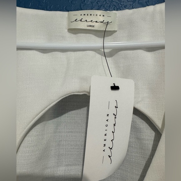 American Threads White Romper - Picture 3 of 3